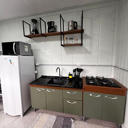 Kitnet Container Com Garagem Villa อิตาเปมา ภายนอก รูปภาพ