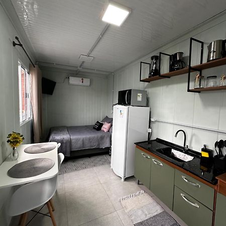 Kitnet Container Com Garagem Villa อิตาเปมา ภายนอก รูปภาพ