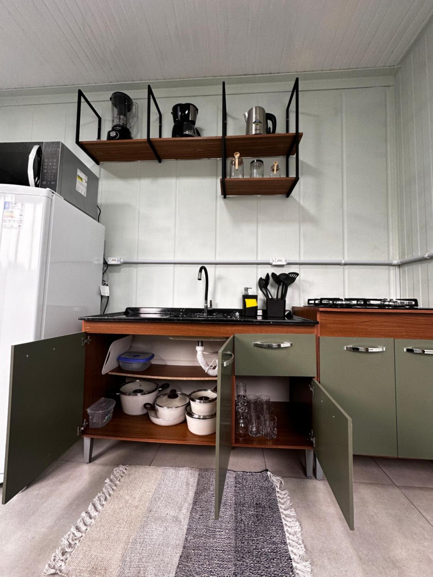 Kitnet Container Com Garagem Villa อิตาเปมา ภายนอก รูปภาพ
