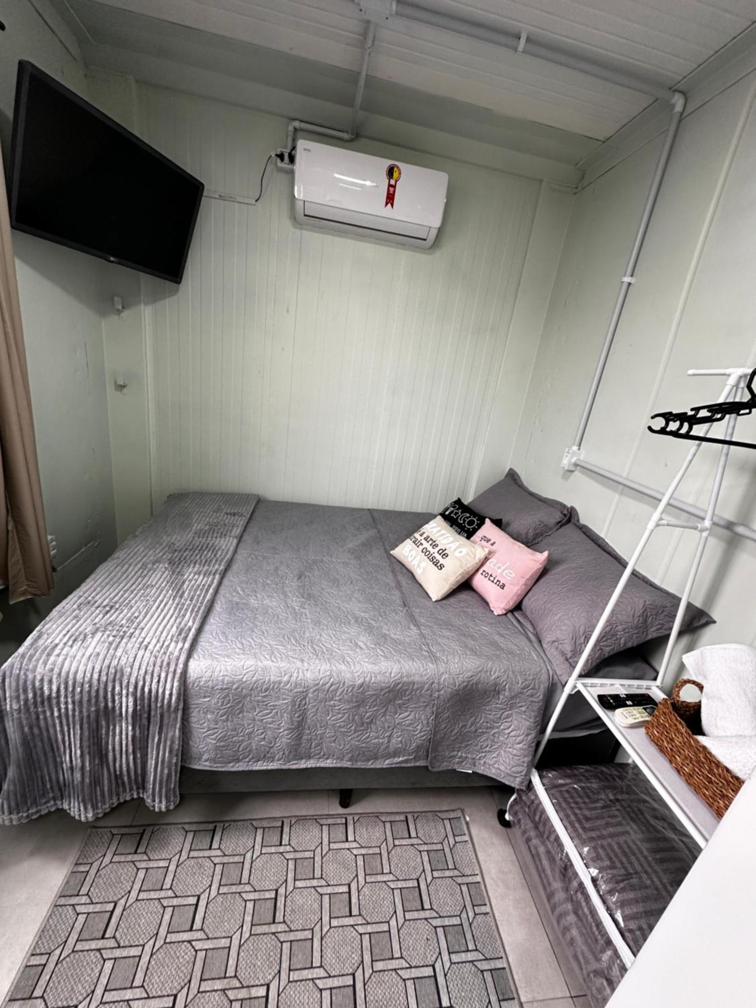 Kitnet Container Com Garagem Villa อิตาเปมา ภายนอก รูปภาพ