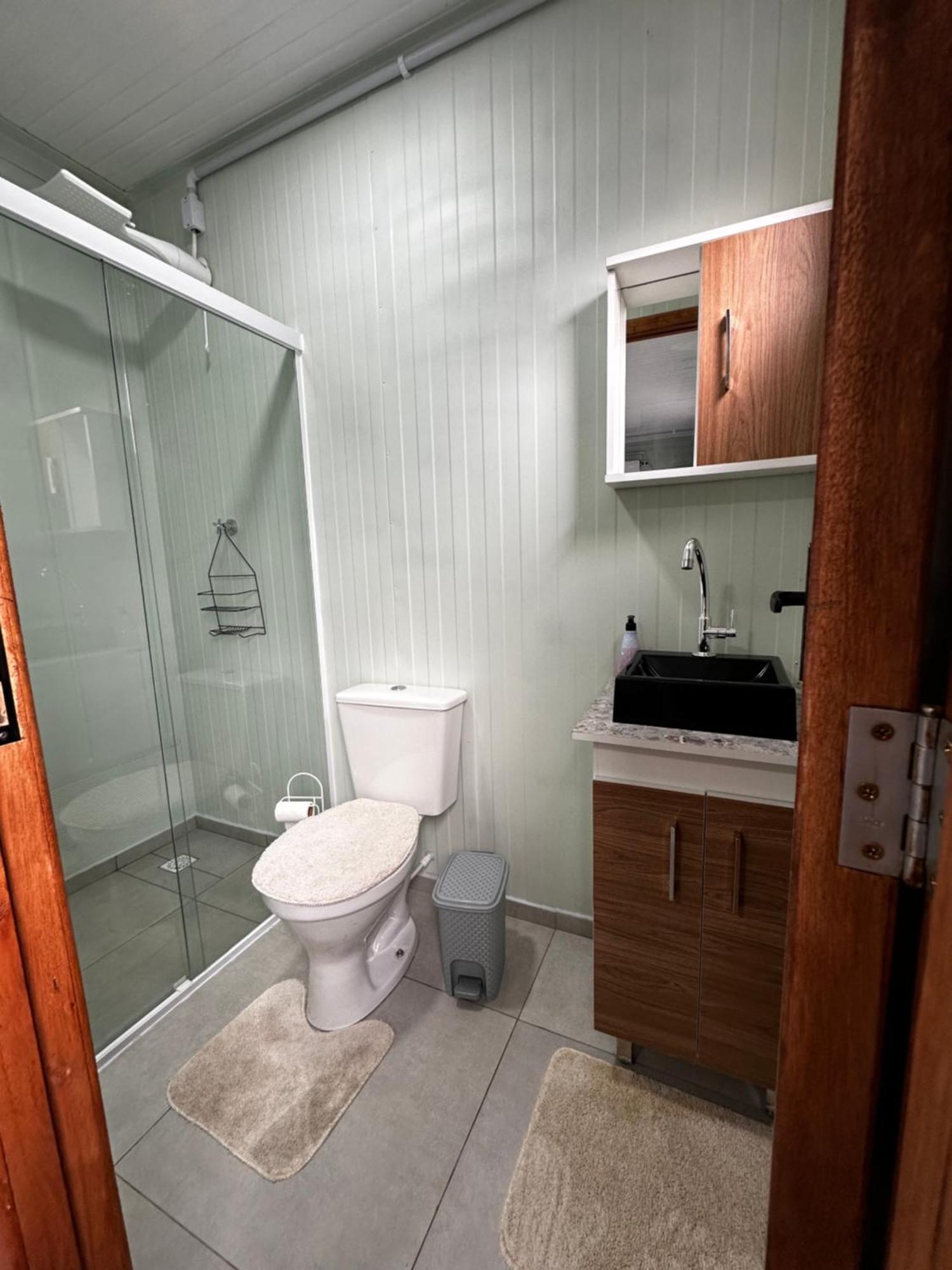 Kitnet Container Com Garagem Villa อิตาเปมา ภายนอก รูปภาพ